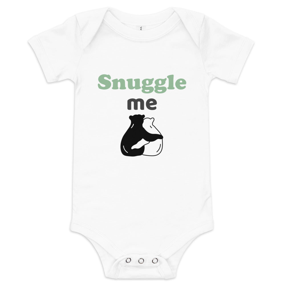 Baby short sleeve one piece Snuggle Me