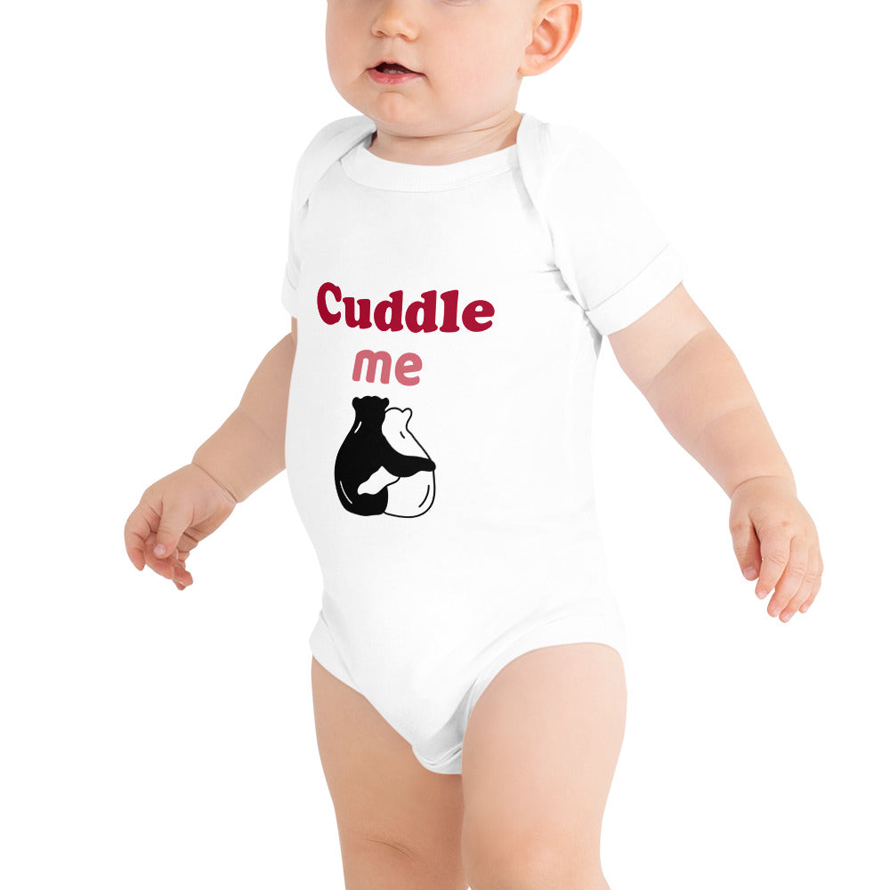 Baby short sleeve one piece Cuddle Me