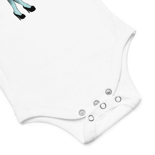 Baby short sleeve one piece Lady Death Red