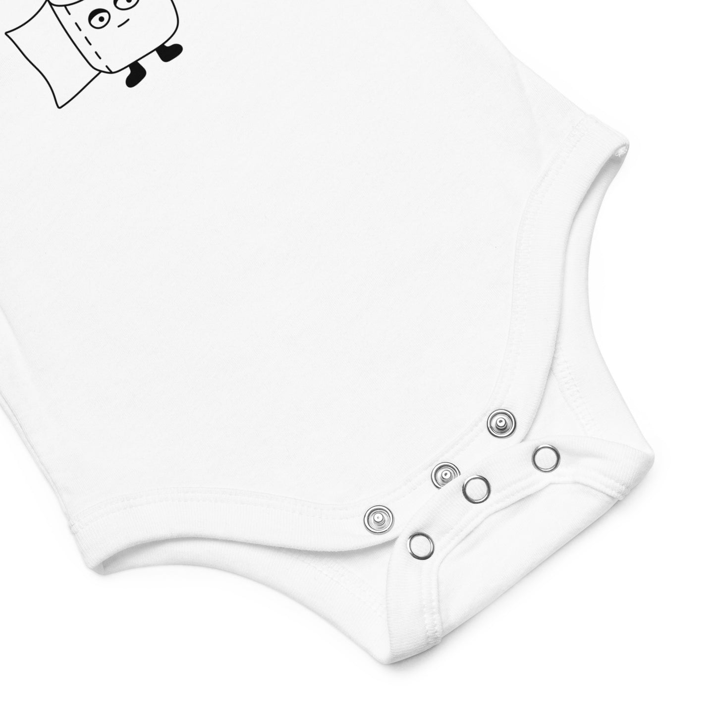 Baby short sleeve one piece Alert! Alert! Poonami Alert!
