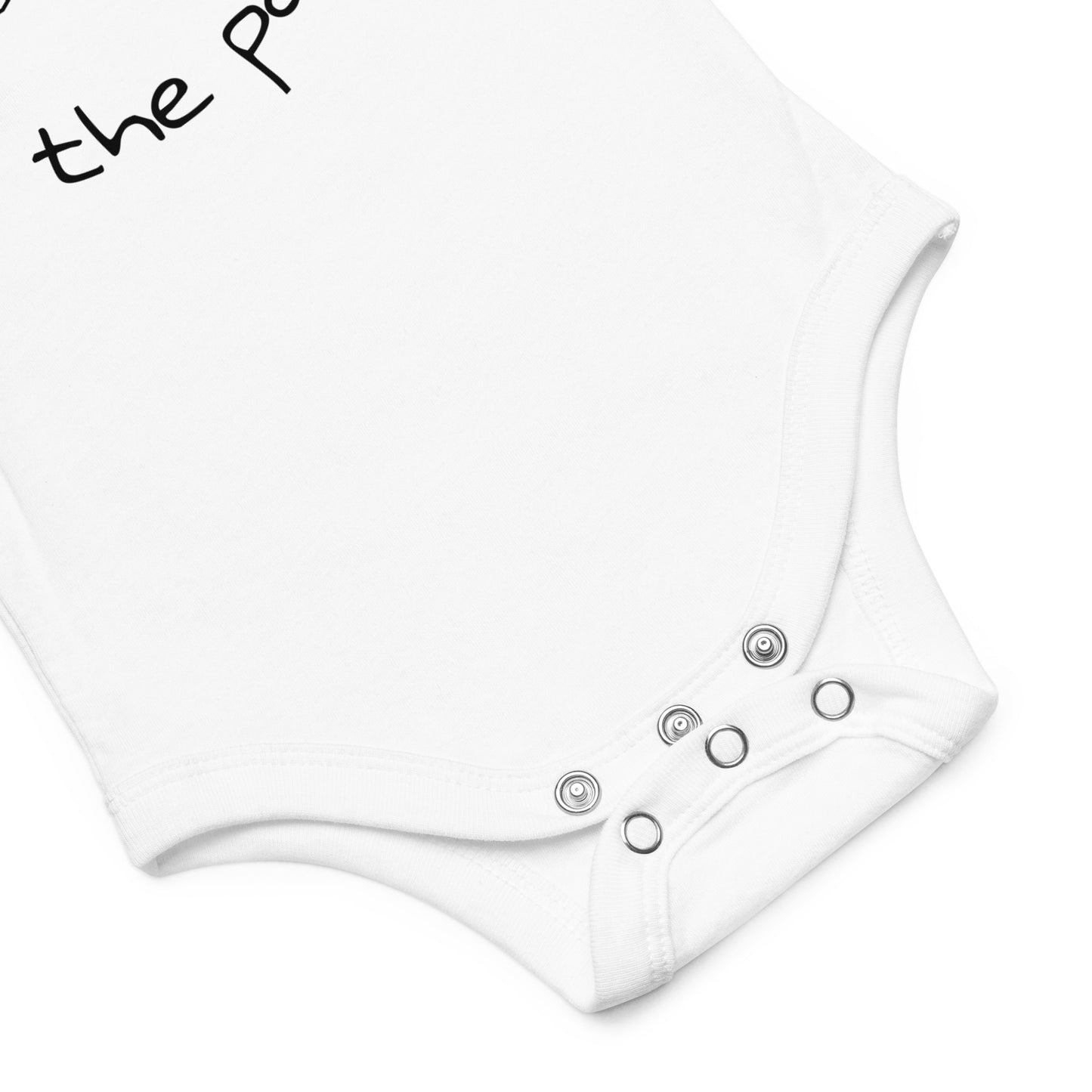 Baby short sleeve one piece Newest Member of the Pack