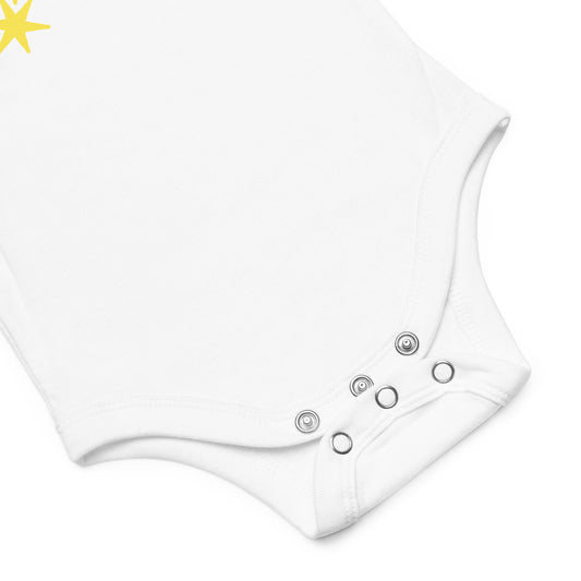 Baby short sleeve one piece Heaven Sent Star
