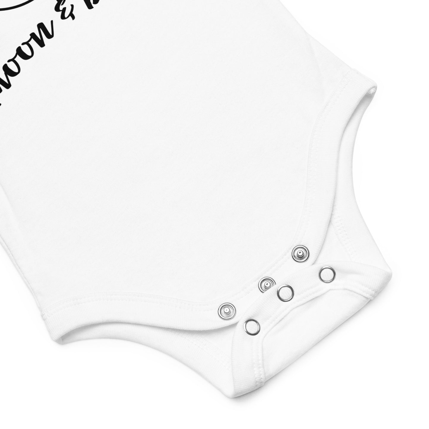 Baby short sleeve one piece Love You To The Moon & Back