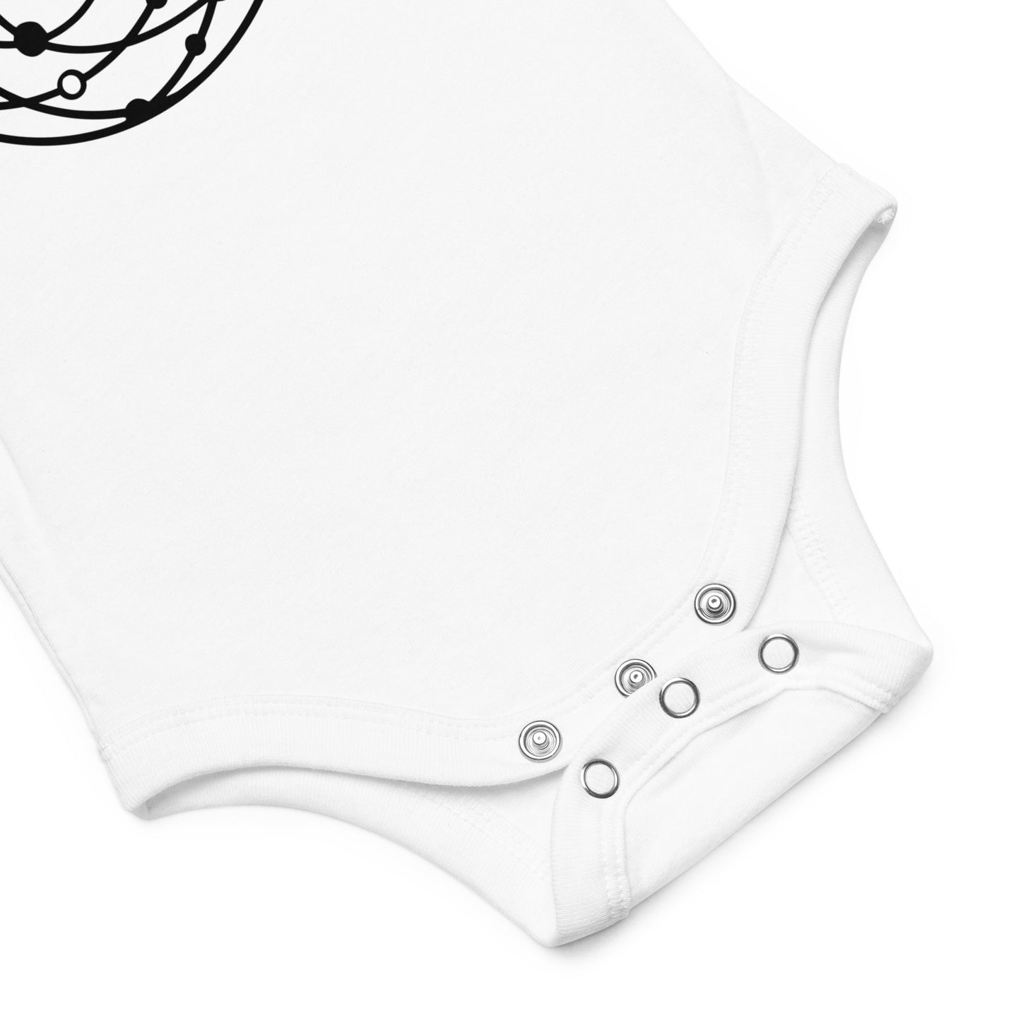 Baby short sleeve one piece Moon Child
