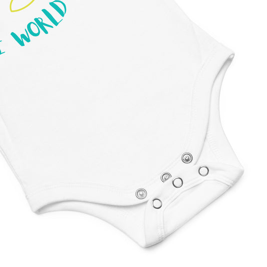 Baby short sleeve one piece Welcome To The World 2023