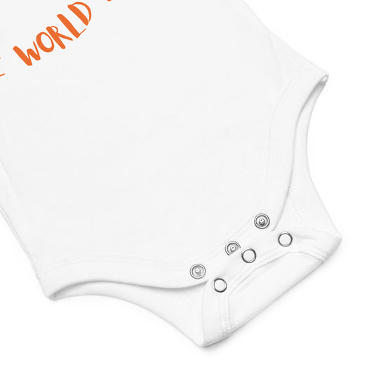 Baby short sleeve one piece Welcome To The World 2025