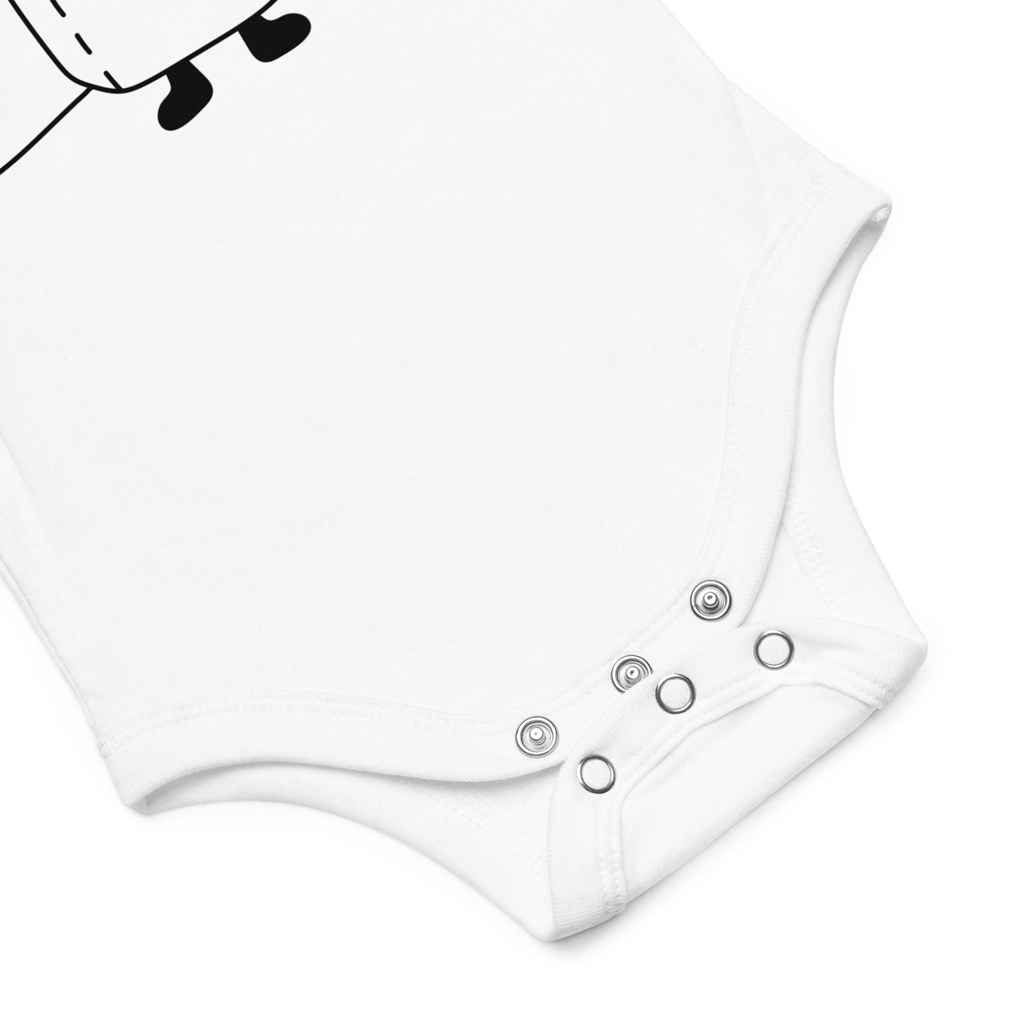 Baby short sleeve one piece Here for the sh*ts & giggles