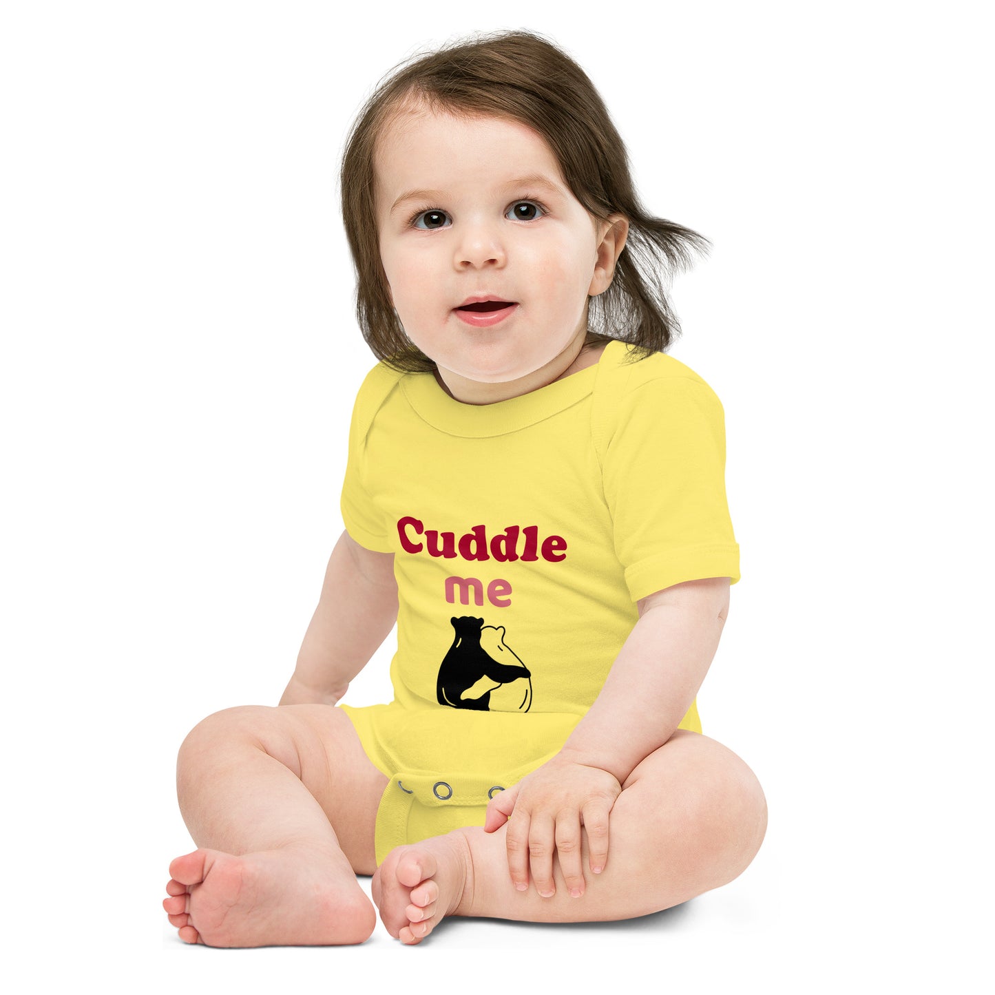 Baby short sleeve one piece Cuddle Me