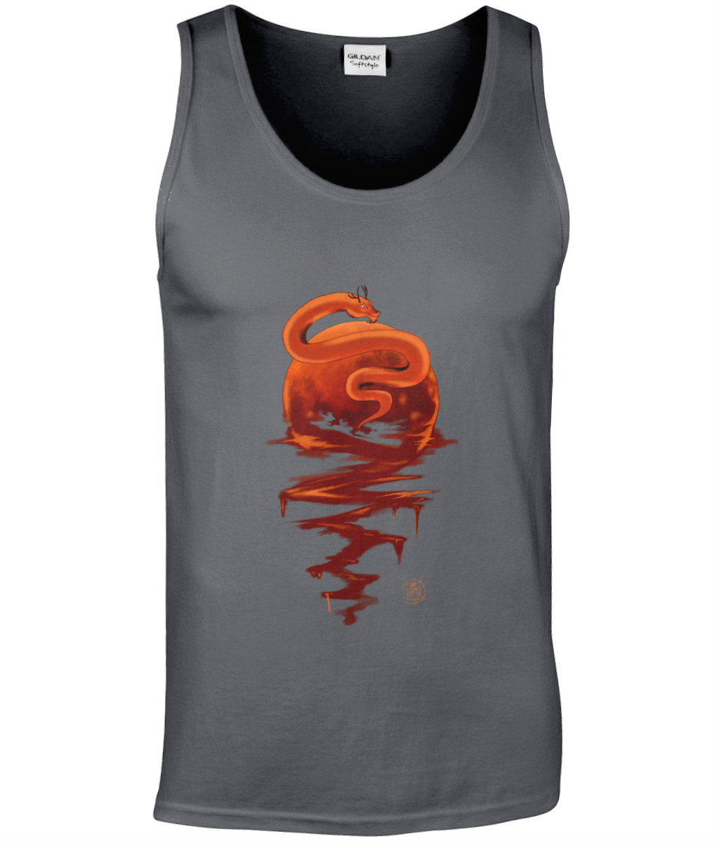 Gildan GD012 Softstyle Adult Tank Top Blood Moon