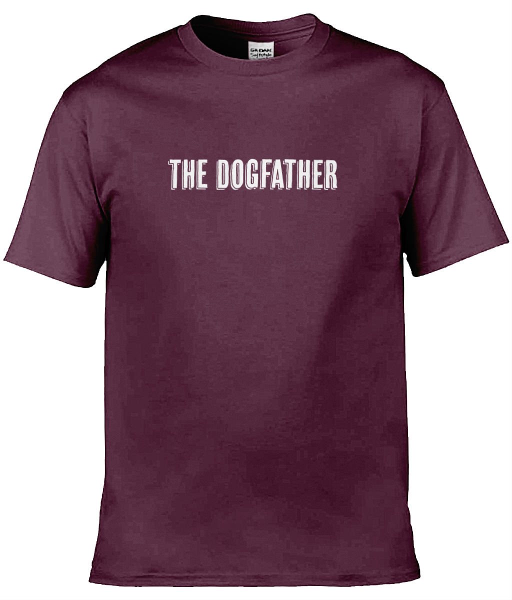 Gildan GD001 Softstyle Adult Ringspun T-Shirt the dogfather white