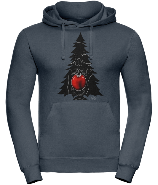 Uneek UC509 Hoodie Christmas Skull