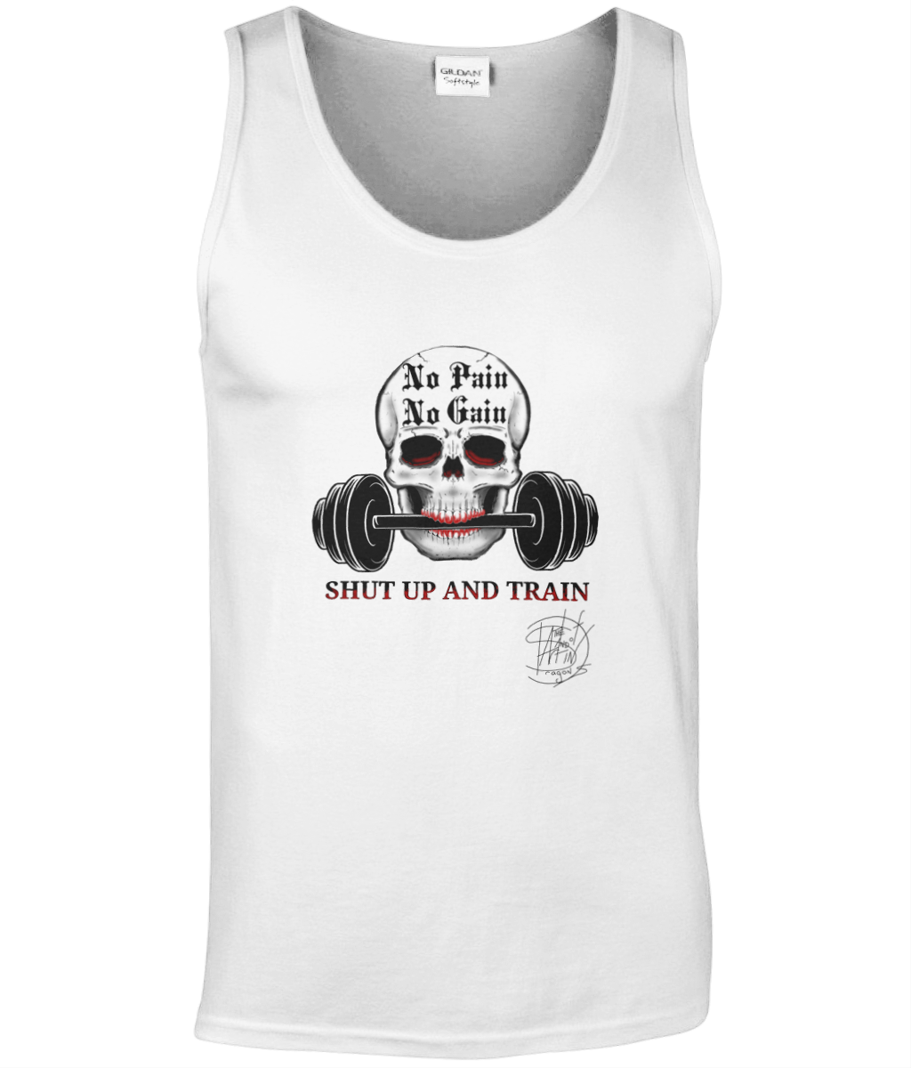 Gildan GD012 Softstyle Adult Tank Top No Pain No Gain
