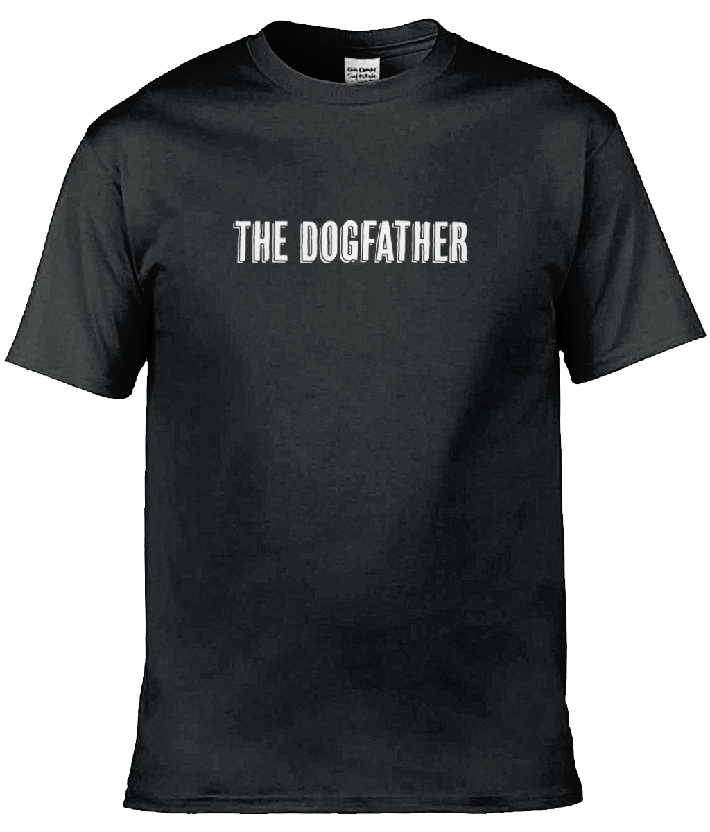 Gildan GD001 Softstyle Adult Ringspun T-Shirt the dogfather white
