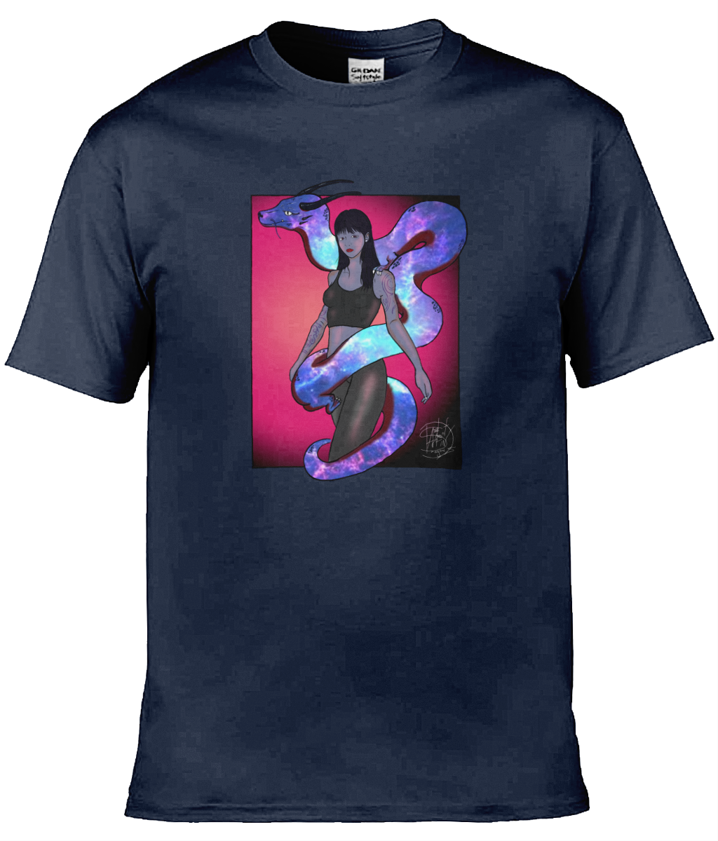 Gildan GD001 Softstyle Adult Ringspun T-Shirt Cosmic Twist