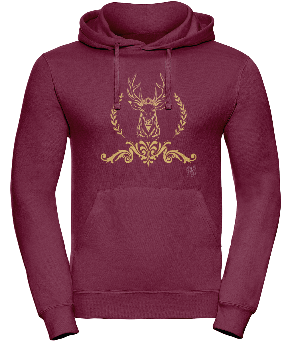 Uneek UC509 Hoodie Christmas Golden Reindeer