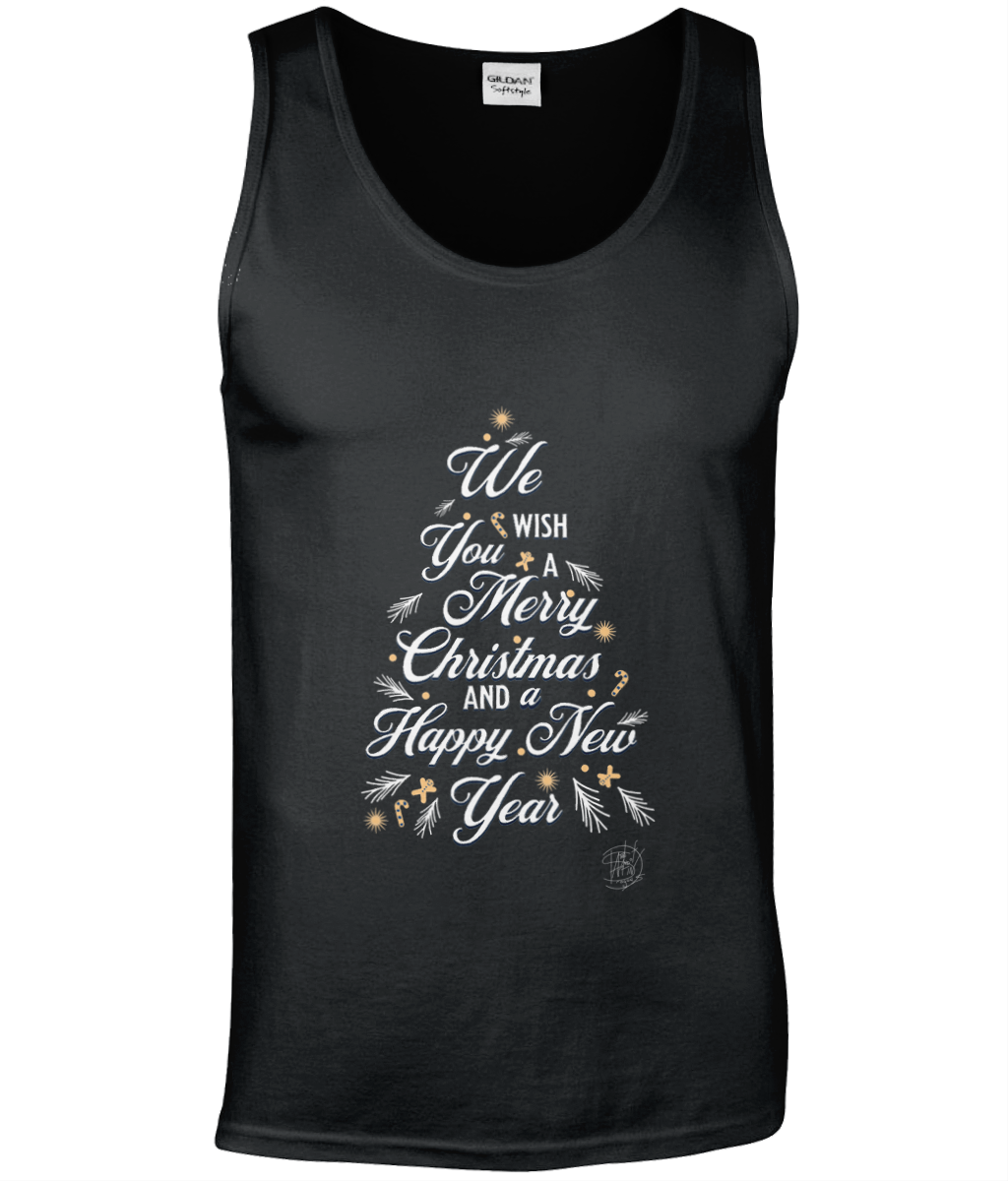 Gildan GD012 Softstyle Adult Tank Top Christmas Tree