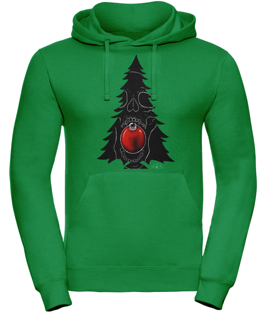 Uneek UC509 Hoodie Christmas Skull