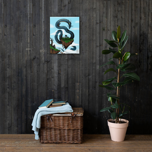 Thin canvas Family Dragon 1