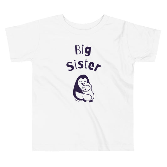 Toddler Short Sleeve Tee Big Sister