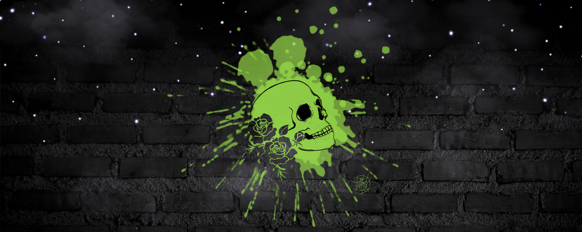 Controlled Chaos: Where Street Art Meets Skeletons