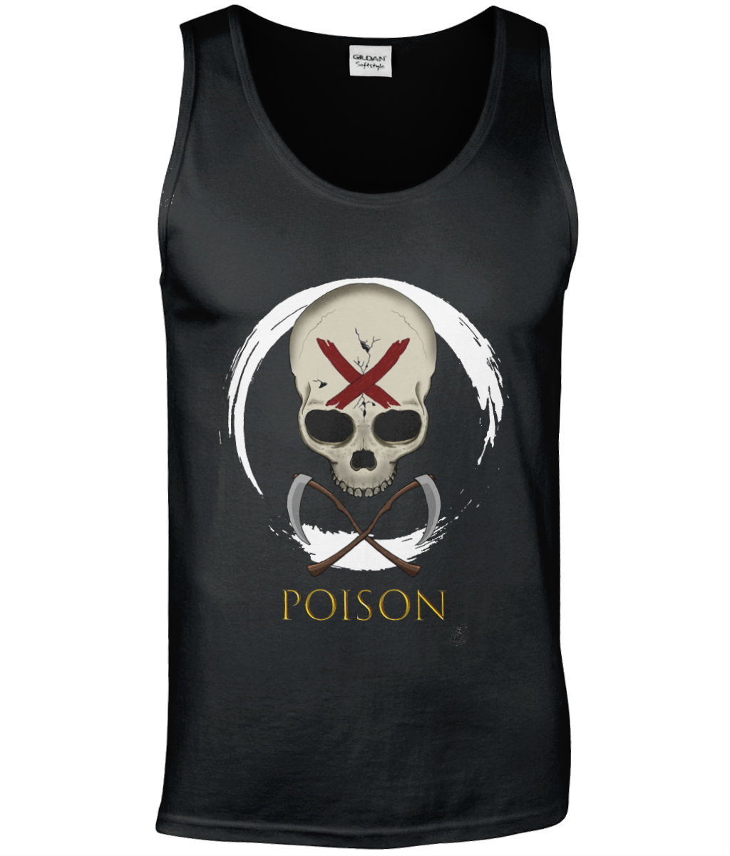 Gildan GD012 Softstyle Adult Tank Top Poison White