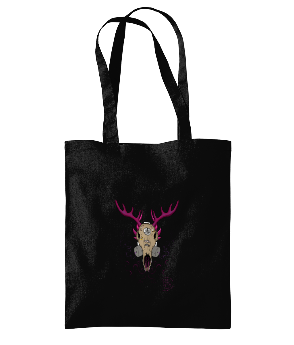 Westford Mill WM261 Organic Premium Cotton Tote Gas Mask Deer 1