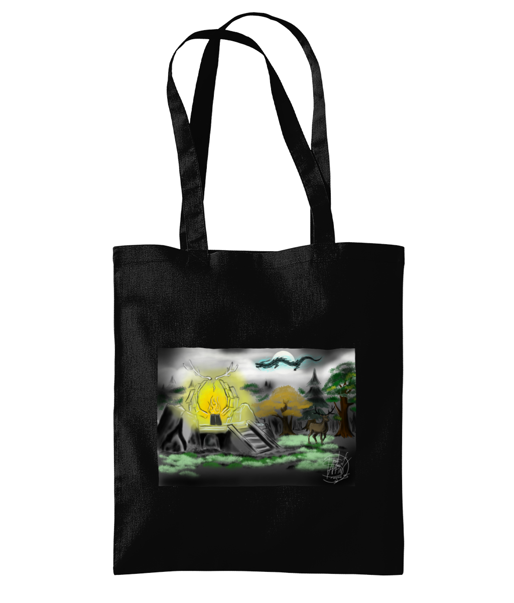 Westford Mill WM261 Organic Premium Cotton Tote Forest