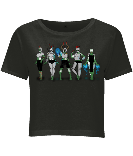 BYB BY042 Ladies Cropped Tee Orc Warriors