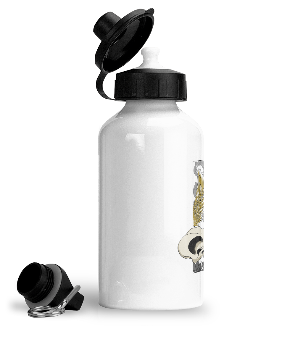 Aluminium Water Bottle Golden Feather