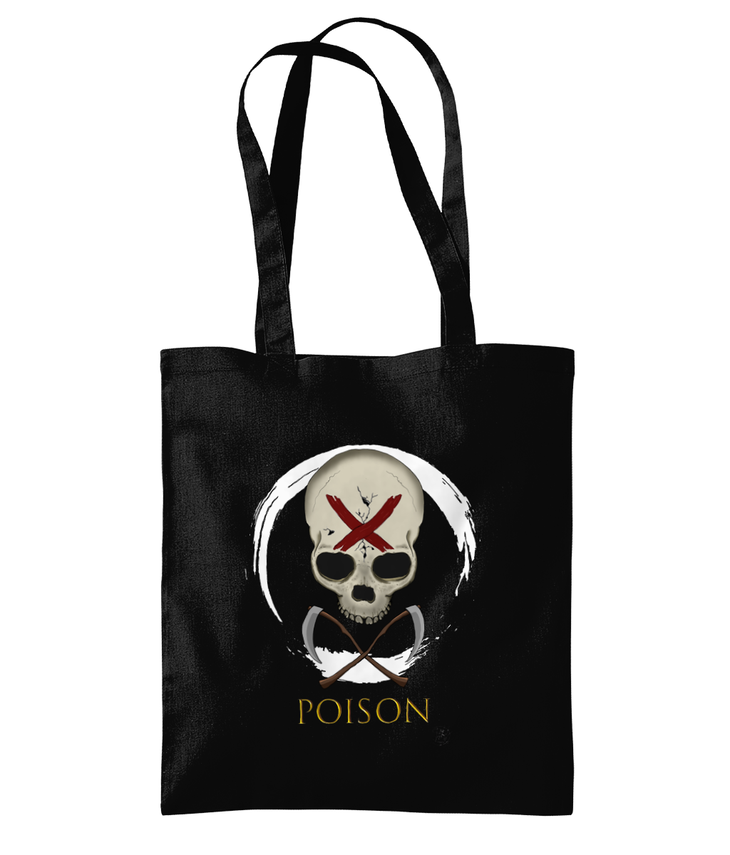 Westford Mill WM261 Organic Premium Cotton Tote Poison White