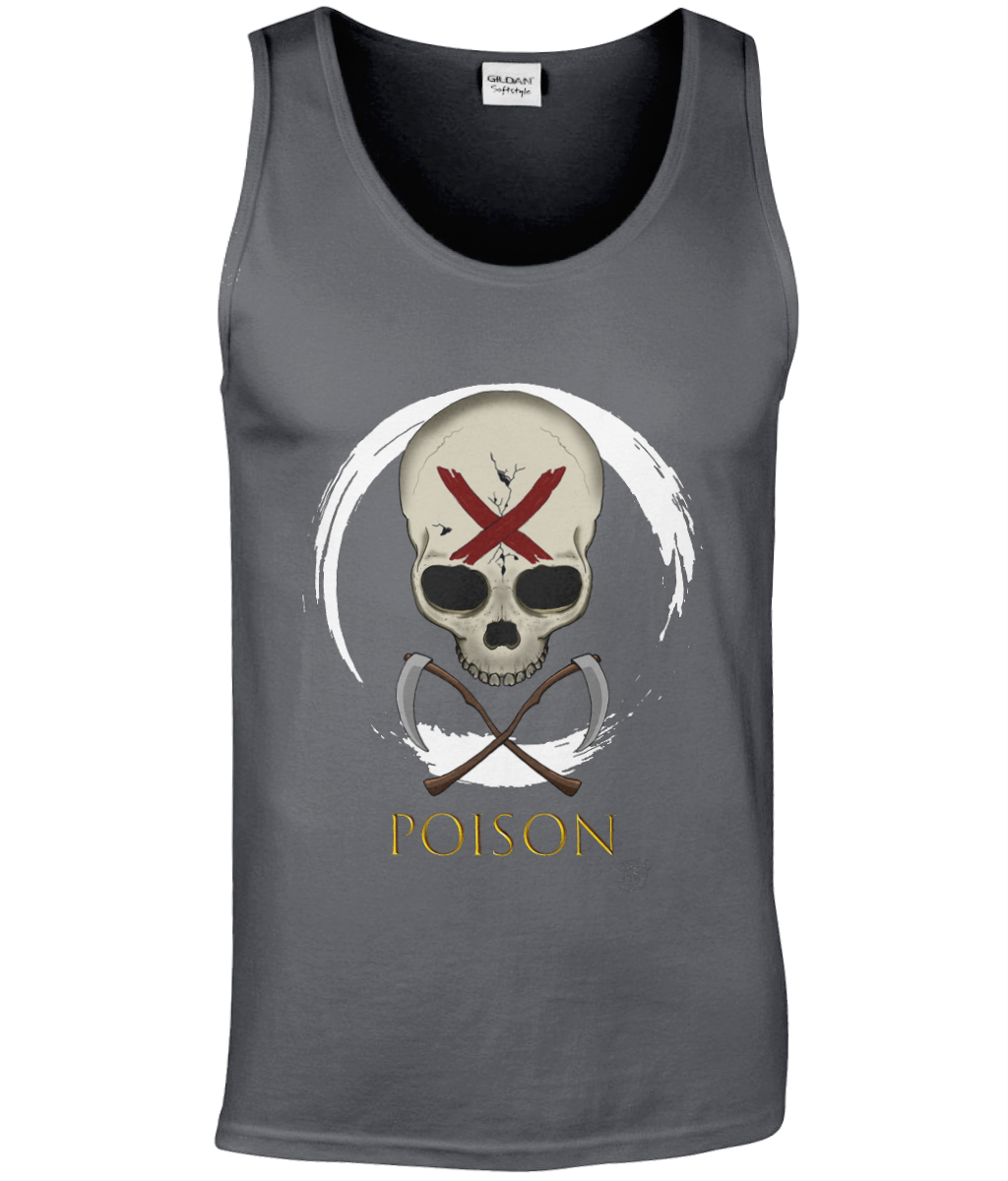 Gildan GD012 Softstyle Adult Tank Top Poison White