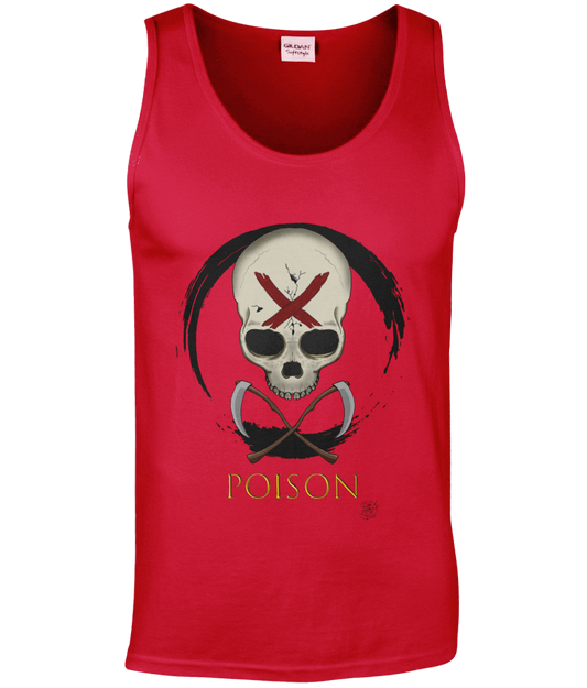 Gildan GD012 Softstyle Adult Tank Top Poison Black