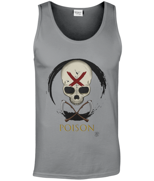 Gildan GD012 Softstyle Adult Tank Top Poison Black