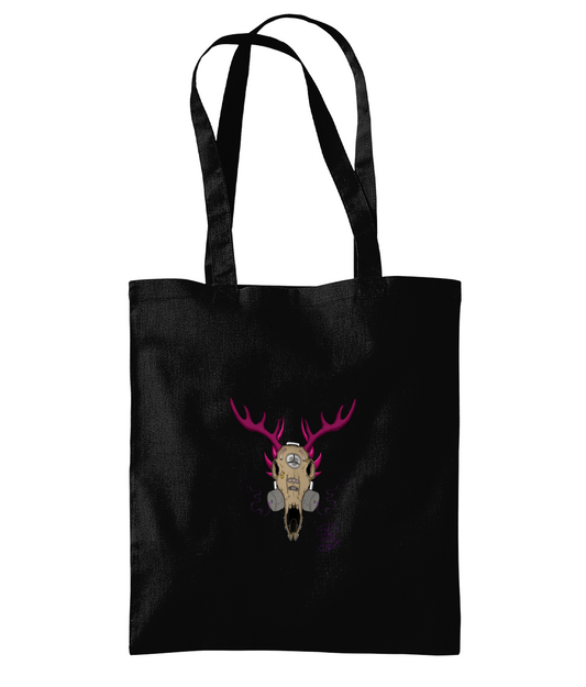 Westford Mill WM261 Organic Premium Cotton Tote Gas Mask Deer 2