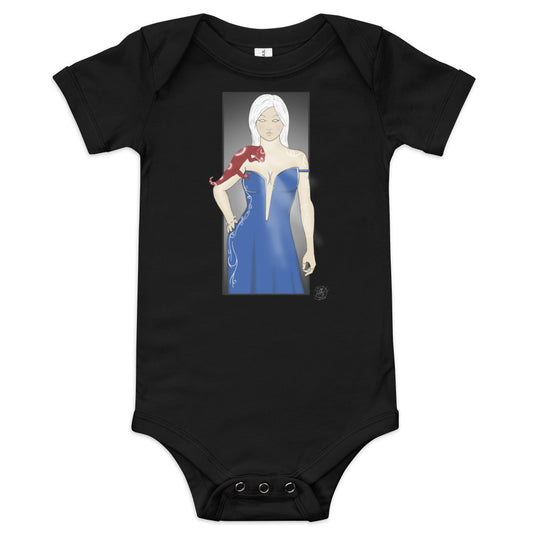 Baby short sleeve one piece Ice Queen