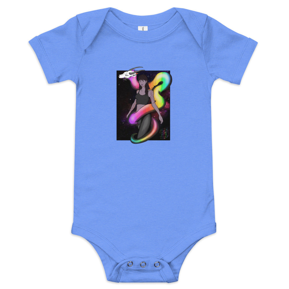 Baby short sleeve one piece Rainbow Dragon 23