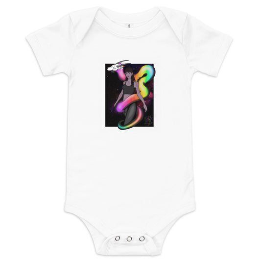 Baby short sleeve one piece Rainbow Dragon 23