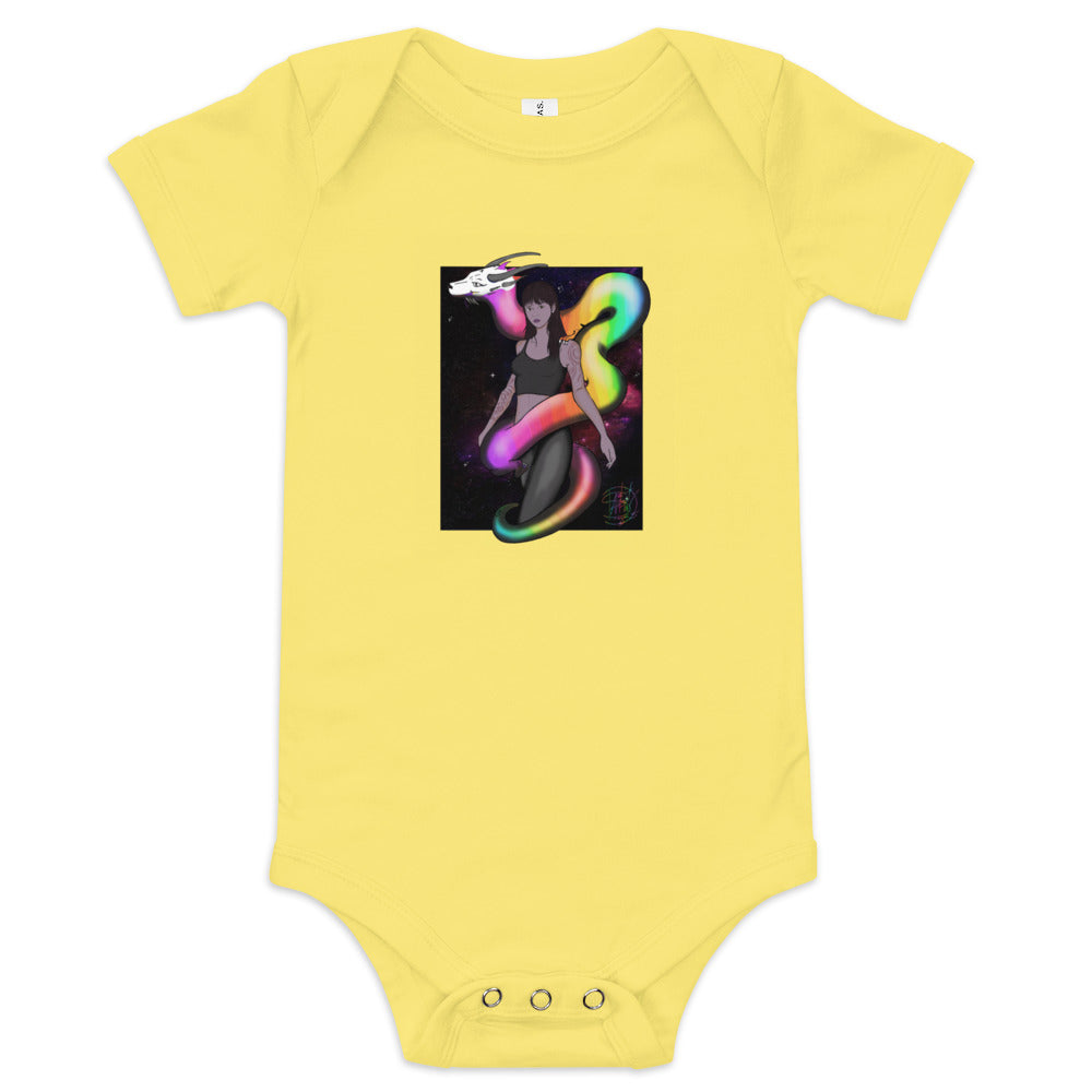 Baby short sleeve one piece Rainbow Dragon 23