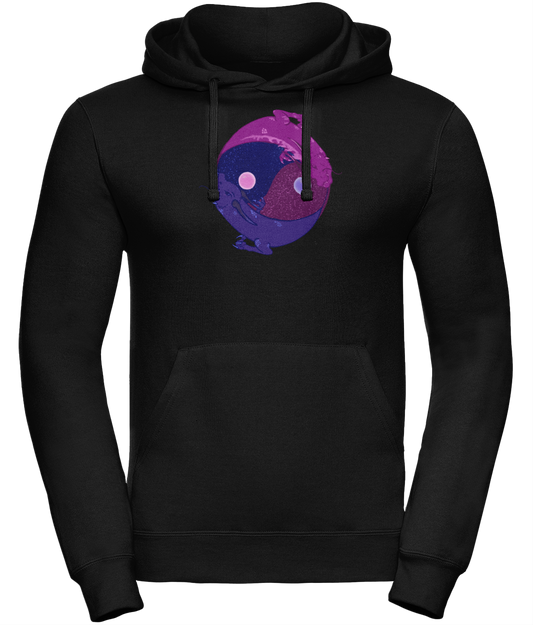 Uneek UC509 Deluxe Hoodie Yin Yang Dragon