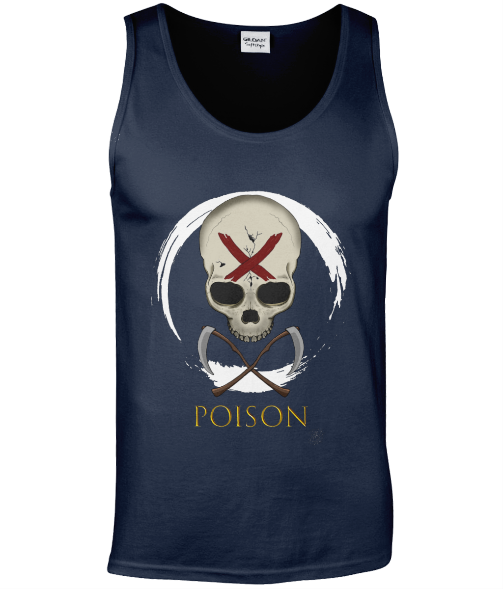 Gildan GD012 Softstyle Adult Tank Top Poison White