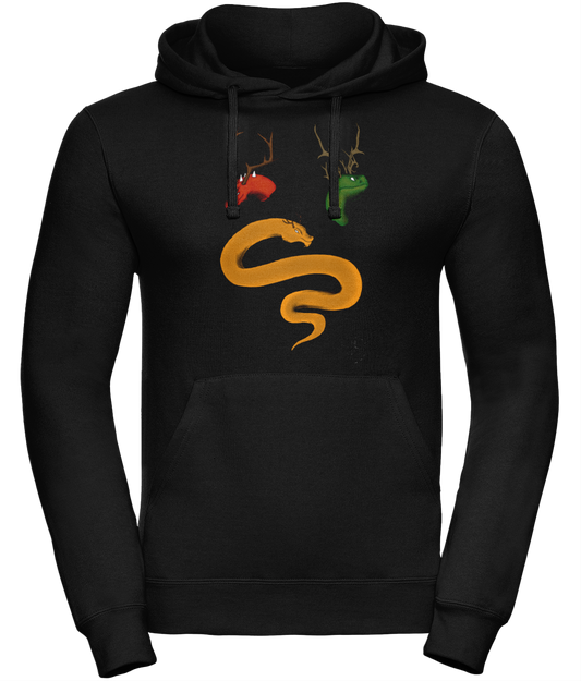 Uneek UC509 Deluxe Hoodie Trio Of Dragons