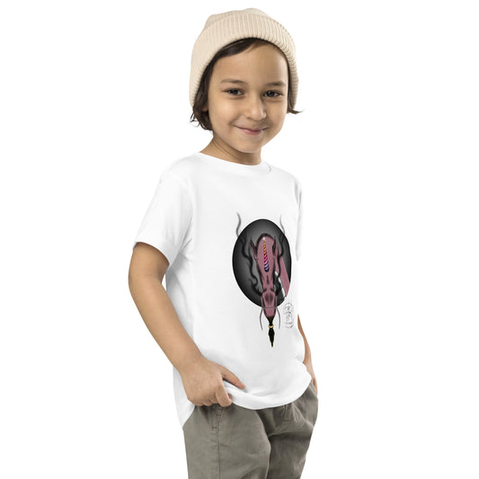 Toddler Short Sleeve Tee Sparkles The Unicorn Dragon