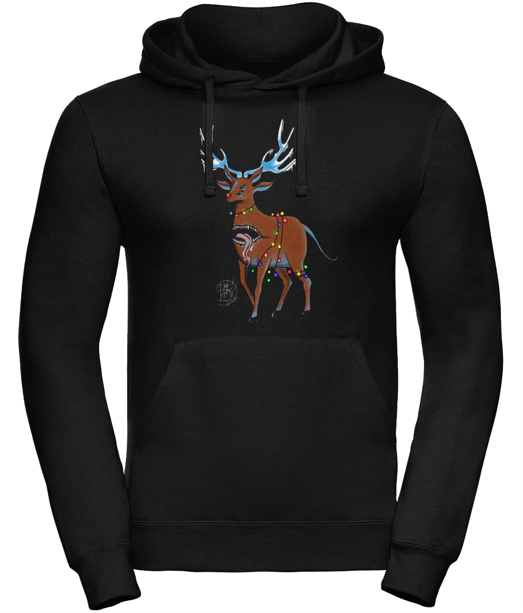 Uneek UC509 Hoodie Christmas Reindeer