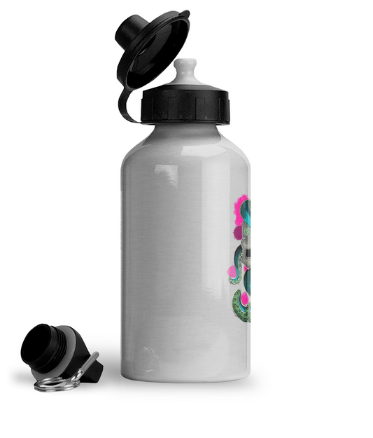 Aluminium Water Bottle Octo Neon