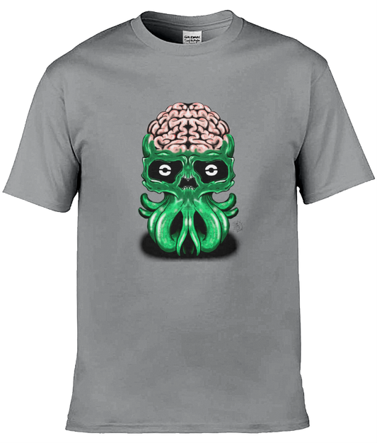 Gildan GD001 Softstyle Adult Ringspun T-Shirt Octo Brainy