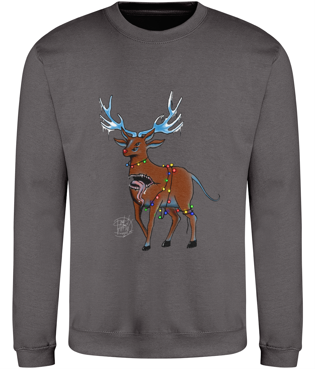 AWDis JH030 Sweatshirt Christmas Reindeer