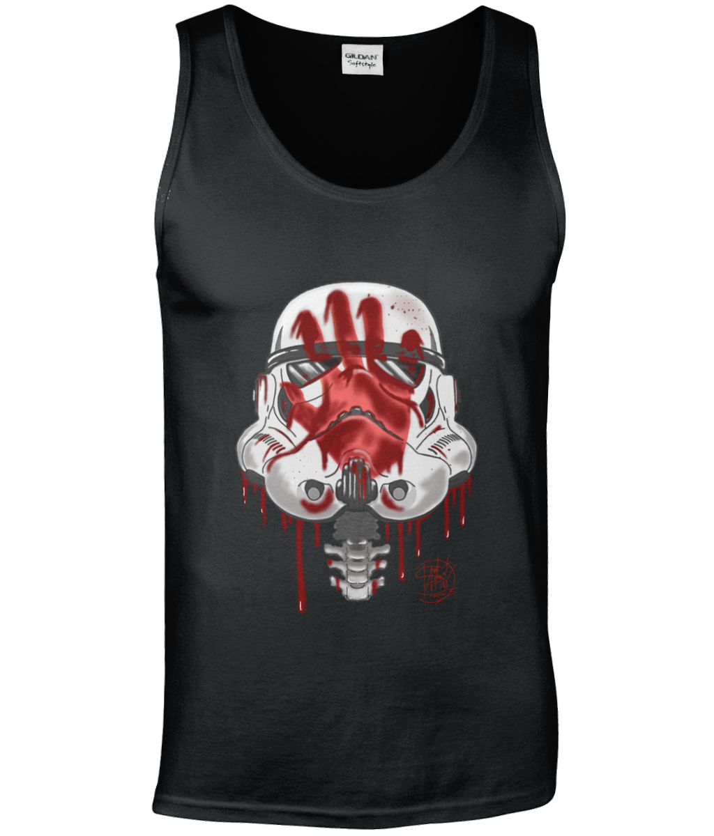 Gildan GD012 Softstyle Adult Tank Top Dead Trooper Neck