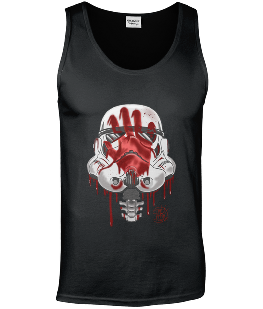 Gildan GD012 Softstyle Adult Tank Top Dead Trooper Neck