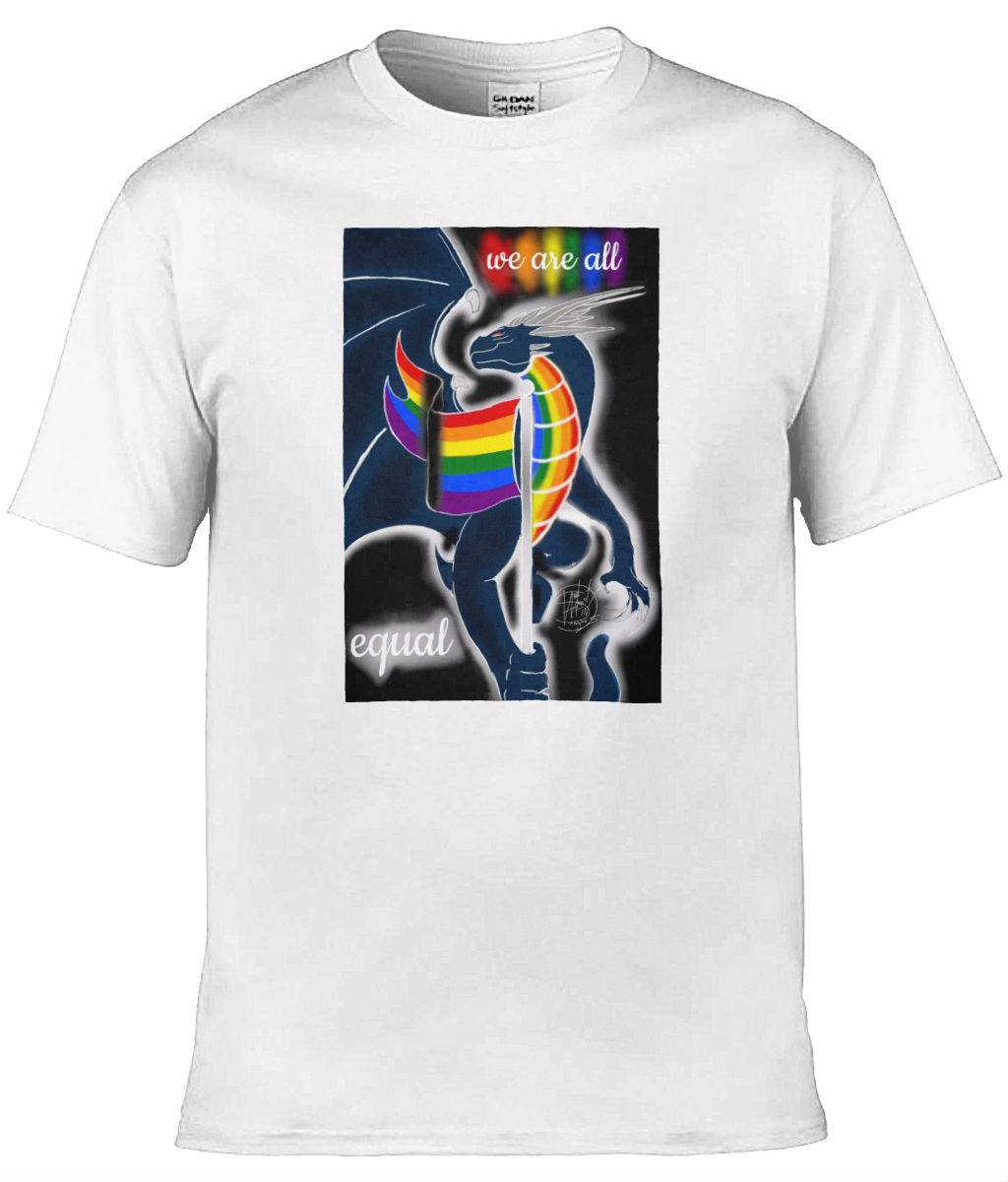 Gildan GD001 Softstyle Adult Ringspun T-Shirt Pride