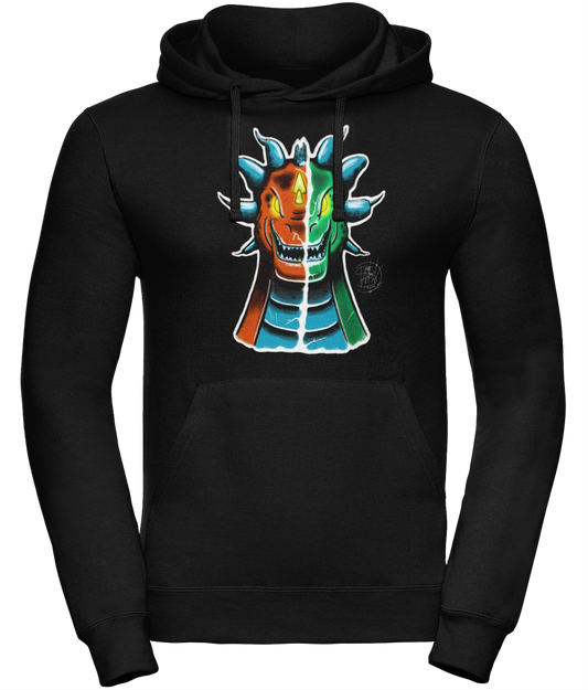 Uneek UC509 Hoodie Split Rex Red Green